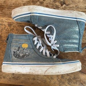 5/$25 Vans Harry Potter hogwarts shoes